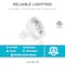Luxrite MR16 LED Light Bulbs 6.5W (50W Equivalent) 500LM 2700K Warm White Dimmable GU5.3 Base 16-Pack LR21404-16PK - alternate 6